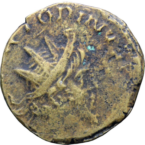 268 – 271 A.D. Gallic Empire Victorinus Coin Antoninianus Mint Southern