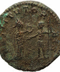 270 - 275 A.D. Roman Empire Aurelian Antoninianus Coin Cyzicus Mint