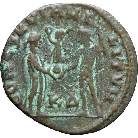 286 - 305 A.D Roman Empire Maximian Æ Antoninianus Coin Cyzicus Mint
