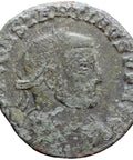 306 - 337 A.D Roman Empire Constantine I Follis Coin Siscia Mint