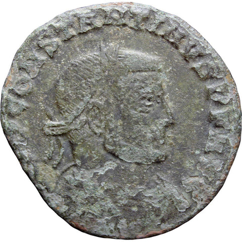 306 - 337 A.D Roman Empire Constantine I Follis Coin Siscia Mint
