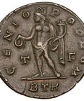310 - 313 A.D. Roman Empire Licinius I Follis Coin Treveri