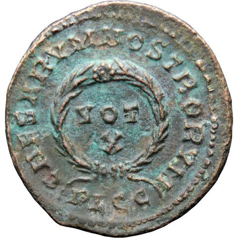 337 – 340 A.D. Roman Empire Constantine II Æ3 Coin Lyons mint