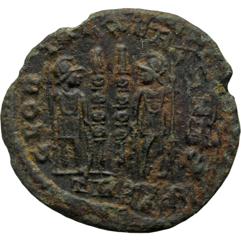 337 – 340 A.D. Roman Empire Constantine II Æ3 Coin Trier mint