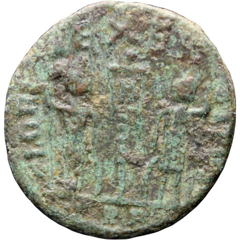 337 - 350 A.D Roman Empire Constans AE4 Coin
