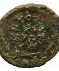 367 - 383 A.D. Roman Empire Gratian Bronze AE4 Coin Arles Mint