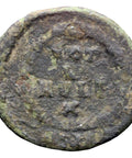 379 - 395 Roman Empire Theodosius I Copper AE4 Coin Siscia Mint