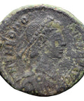 379 - 395 Roman Empire Theodosius I Copper AE4 Coin Siscia Mint