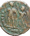 384 - 423 A.D Western Roman Empire Honorius AE3 Coin Cyzicus Mint
