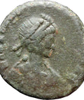 395 – 408 Byzantine Empire Arcadius Bronze Coin AE4 Antioch
