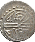 834 AH Ottoman Empire Murad II Silver Akce Coin Serez Mint