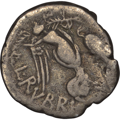 87 BC Roman Republic Coin Quinarius L. Rubrius Dossenus Silver