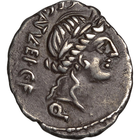 97 BC Roman Republic Coin Quinarius C. Egnatuleius Silver