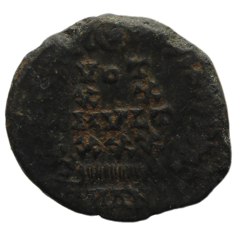 A.D. 324 - 337 Roman Empire Æ3 Follis Constantius II Coin Mint Antioch