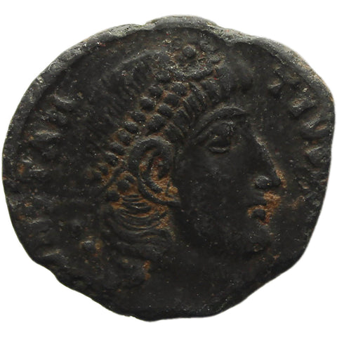 A.D. 324 - 337 Roman Empire Æ3 Follis Constantius II Coin Mint Antioch