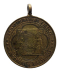 Antique Religious Medal Firenze Incoronata 1852 Santissima Annunziata, Florence Ricordo del Pellegrinaggio Catholic Medallion