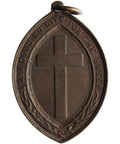 Christian Medallion Jesus Christ Pendant Vintage