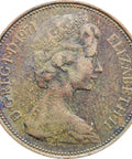 Coin United Kingdom 2 New Pence 1971 Elizabeth II 2nd portrait Europe Coins
