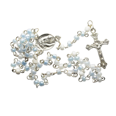 Cross Vintage Small Rosary Prayer Beads