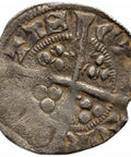 England 1279 - 1307 Edward I Penny Coin Silver Canterbury Mint