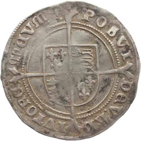 England 1551 – 1553 Edward VI Shilling, 3rd period, Fine Silver Issue Coin Hammered