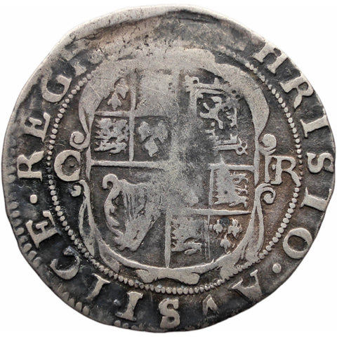 England 1632 – 1633 Sixpence Charles I Coin Hammered Silver 4th Bust Group D