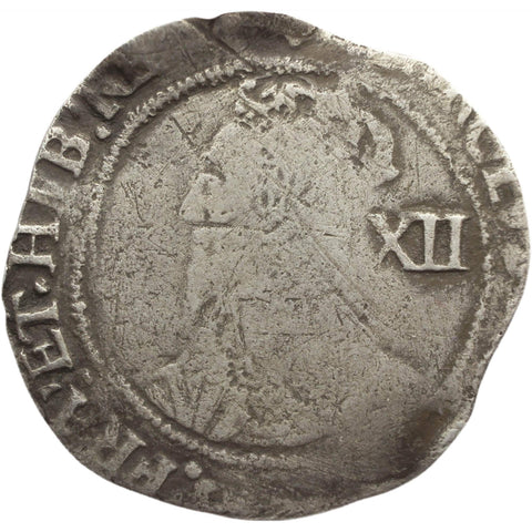 England 1639 – 1643 Shilling Charles I Coin Silver Hammered House of Stuart Group F 6th bust