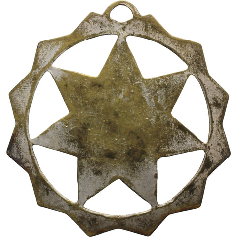 Folk Art Stars Zodiac Pendant Star Moon Decoration