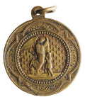 France Antique Medallion Religion Christian Medal Michael Pugnavit Cum Dracone Et Fecit Victoriam