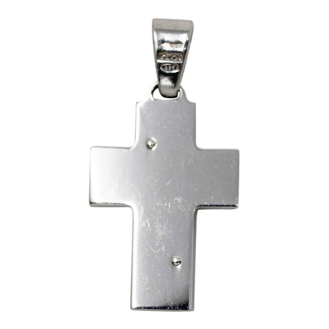 Vintage Solid Silver Cross Pendant Hallmarked 925