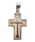Vintage Solid Silver Cross Pendant Hallmarked 925