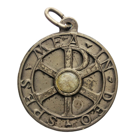 Vintage Religion Medallion Roma Catacombs