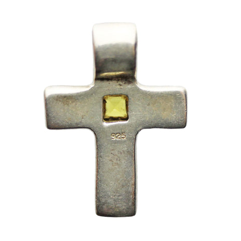 Religion Silver Cross Pendant Vintage