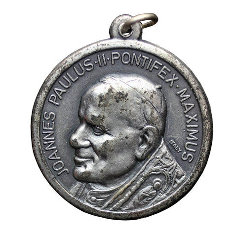 1980's Pope John Paul II Regina Poloniae Medallion