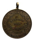 Antique Religious Medal Firenze Incoronata 1852 Santissima Annunziata, Florence Ricordo del Pellegrinaggio Catholic Medallion