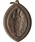 Christian Medallion Jesus Christ Pendant Vintage