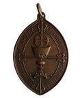 Jesus Crucifix Cross Anglican Religion Confraternity of the Blessed Sacrament Antique Medallion