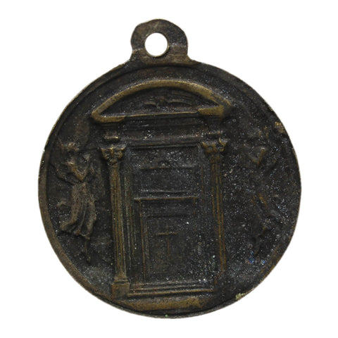 1950 Pius XII Christianity Religion Medallion Vintage