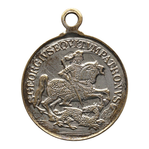 Saint George Vintage Medallion Pendant