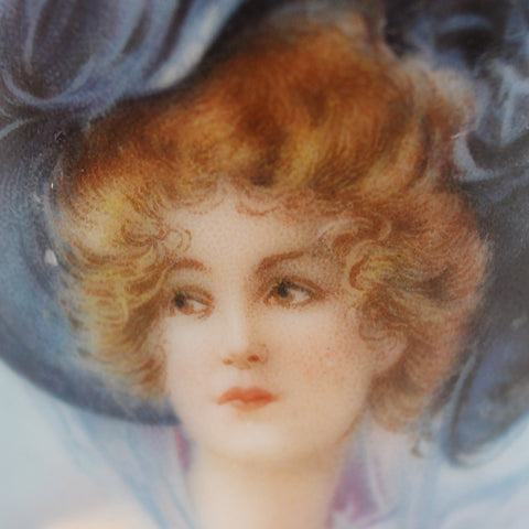 1908 Antique Vase Edwardian Era Maker Hart & Sons Sterling Silver Topped London Hallmarks