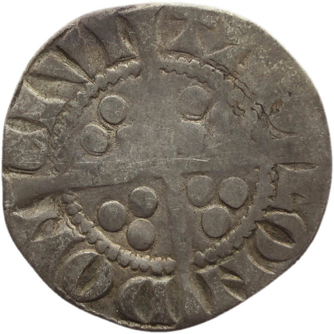 England 1279 - 1307 Edward I One Penny Coin Silver London Mint Class 3c