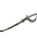 1880's Antique Victorian Silver Large Sword Pin Brooch