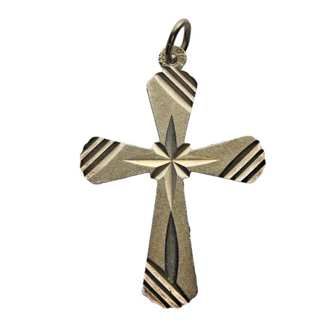 Vintage Silver Pendant Cross