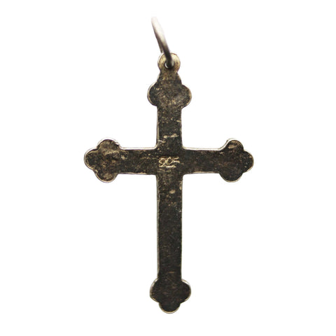 Cross Pendant Religion Silver Vintage