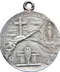 1935 Vintage France Pope Pius XI Silver Medal Signed Penin