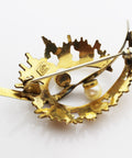 Vintage Gold Rolled Brooch