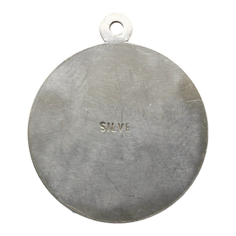 Vintage Silver Zodiac Signs Aquarius Pendant