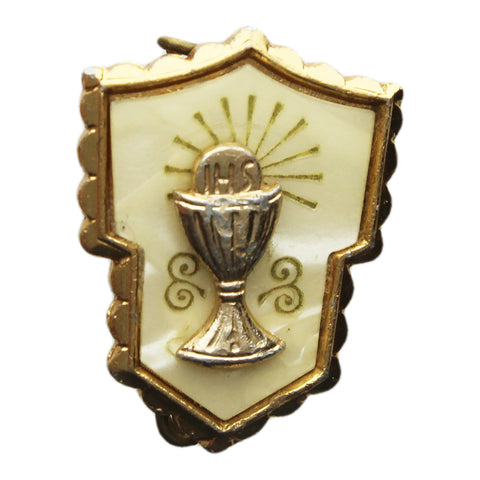 Vintage Badge Religious