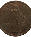 1863 1 Penny Ashton, H.  Auckland New Zealand Trade Token