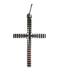 Vintage Crucifix Cross Pendant Sterling Silver